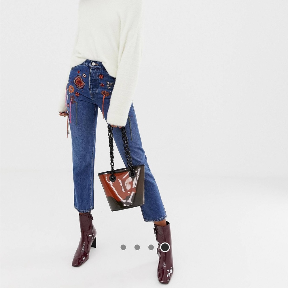 ASOS Florence Authentic Straight Jeans - Picture 3 of 4